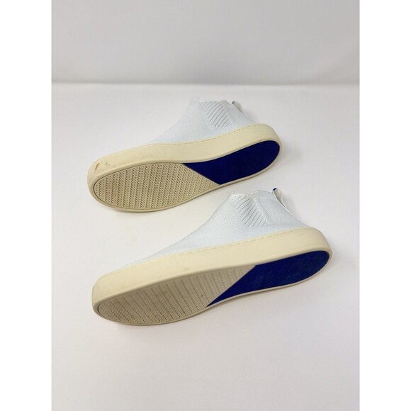 Rothys Womens Boots Bright White Chelsea Pull On Ankle Bootie Casual US 6.5 - Picture 5 of 9